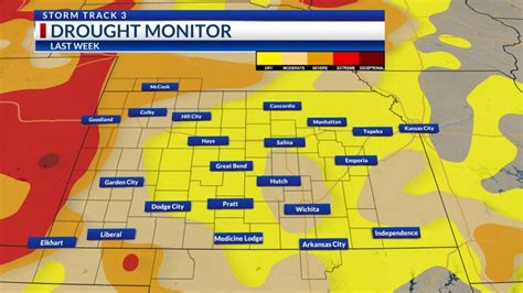Ksn Storm Track 3 Digital Extra Kansas Drought Update More Moisture