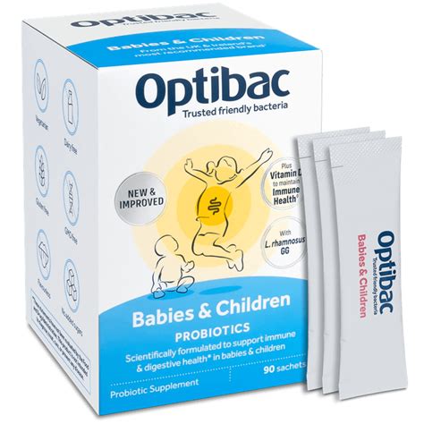 Optibac Probiotics Babies And Children Supplement 90 Sachets