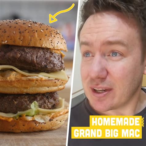 I Tried To Make The Grand Big Mac 🍔🍔🍔 I Tried To Make The Grand Big