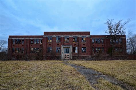 Abandoned High School Charlottesville Indiana Jhumbracht Photography