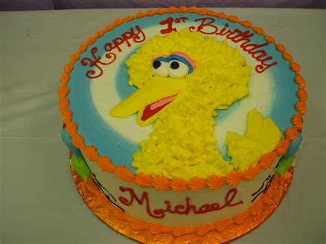 Big Bird Cake Big Bird Cakes Kids Cake Cake