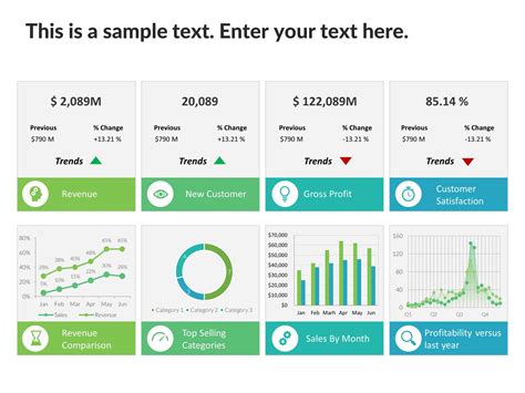 Free Dashboard Powerpoint Templates Download From 141 Dashboard