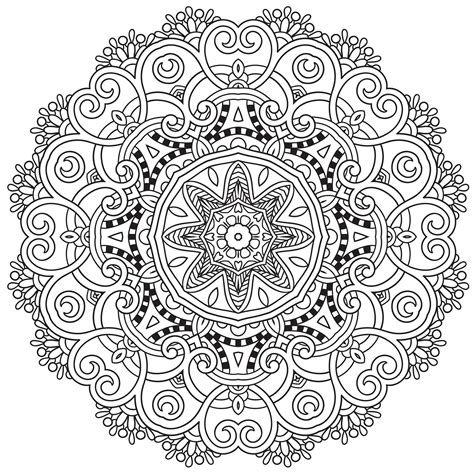 Flower Mandala Coloring Pages Best Coloring Pages For Kids