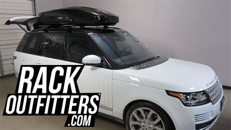 Land Rover Range Rover With Thule Motion Xt Xl 18 Cubic Foot Roof Top