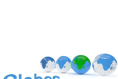 Earth Globes High Quality Obj 3d Models Creative Market