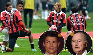 Cristiano Ronaldo And Sepp Blatter Agree Kevin Prince Boateng Should Not Have Walked Off Daily