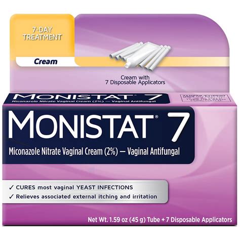 Monistat 7 7 Day Yeast Infection Treatment Walgreens