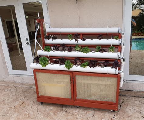 Diy Outdoor Nft Hydroponics System 10 Steps With