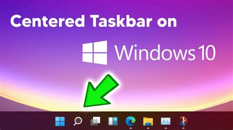 Windows 11 Taskbar On Windows 10 Youtube