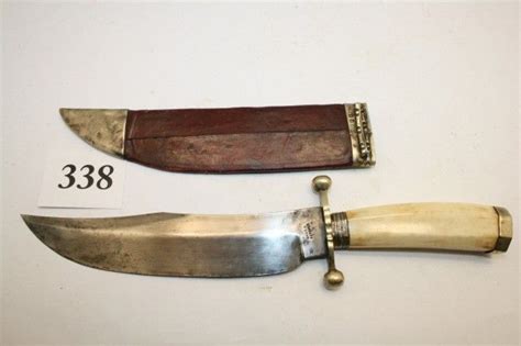 Wade And Butcher 1880 Bowie Knife Knife Bowie