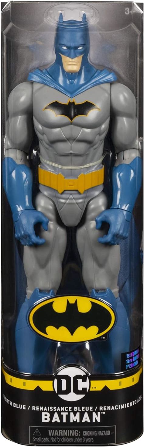 Batman 6056689 12 Inch Rebirth Blue Action Figure Multicoloured
