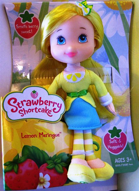 Strawberry Shortcake Soft And Huggable Lemon Meringue Dolls