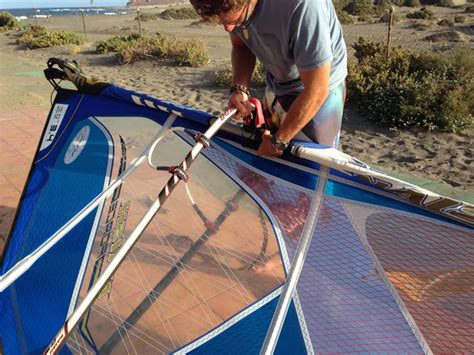 How To Rig A Windsurf Sail