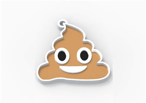 Fichier Stl Gratuit Emoji Caca 💩・modèle à Télécharger Et à Imprimer En