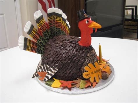 It'll also be easier if you have wilton turkey cupcake decorating kit on hand. Thanksgiving Turkey Cakes - 23 Pics | Curious, Funny ...