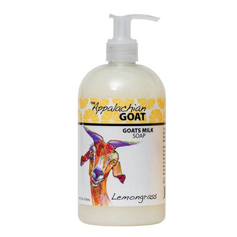 Lemongrass Goats Milk Liquid Soap 16 Oz Essential Journeys