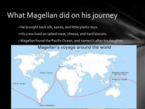 Ferdinand Magellan Journey