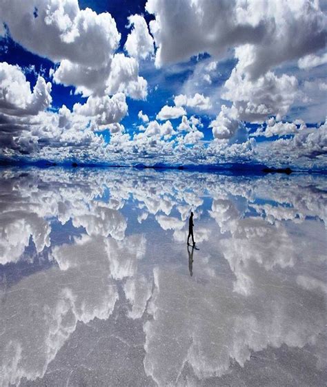 Salar De Uyuni Bolivia Es El Mayor Desierto De Sal Del Mundo
