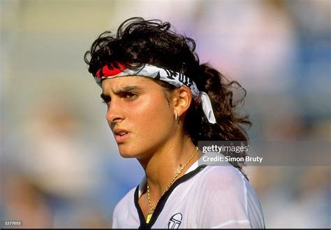 Portrait Of Gabriela Sabatini Of Argentina During The Us Open At