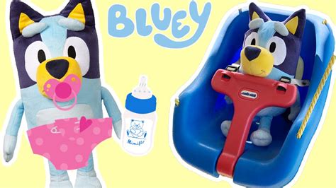 Bluey Baby Help Take Care Of Bluey 🍼 Bluey Bingo Toys Disney Jr 💙