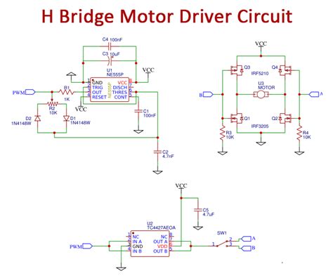 H Bridge Motor Driver Circuit Using Mosfet Pcb Circuits My XXX Hot Girl