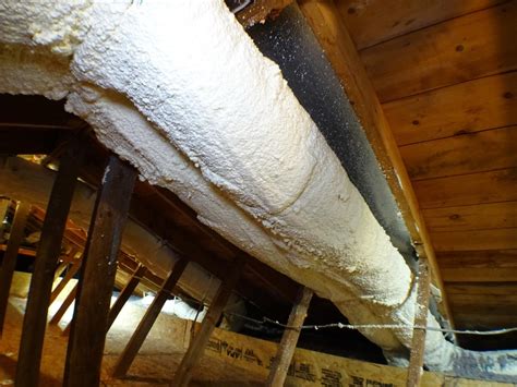 Insulation Services Upgraded Attic Insulation And Spray Foaming Ducts