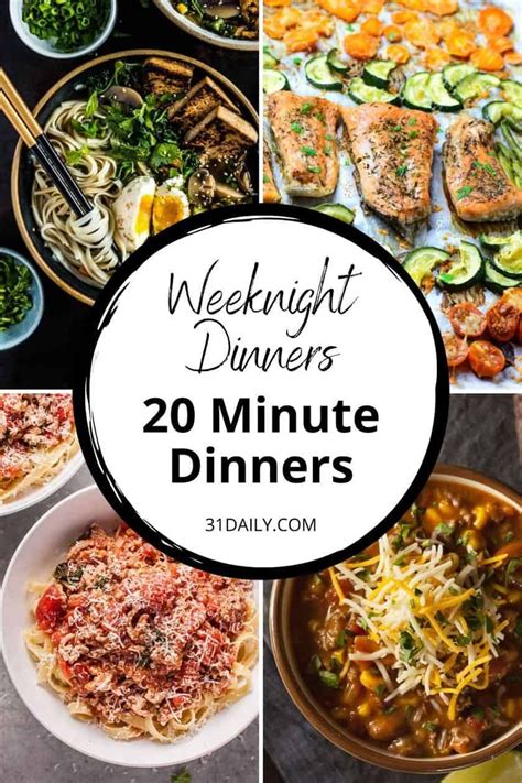 7 Quick Healthy Dinner Recipes Under 30 Minutes Artofit