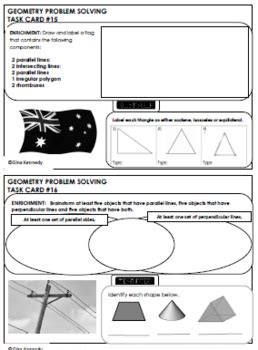Welcome to esl printables, the website where english language teachers exchange resources: 5th Grade Geometry, 30 Enrichment Projects and 30 Test ...