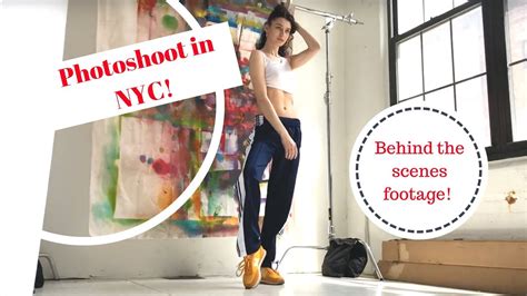 Vlog 2 Test Shoot In Nyc Through My New Modeling Agency Youtube