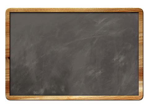 Blank Chalkboard Background With Border Isolated Objects Textures