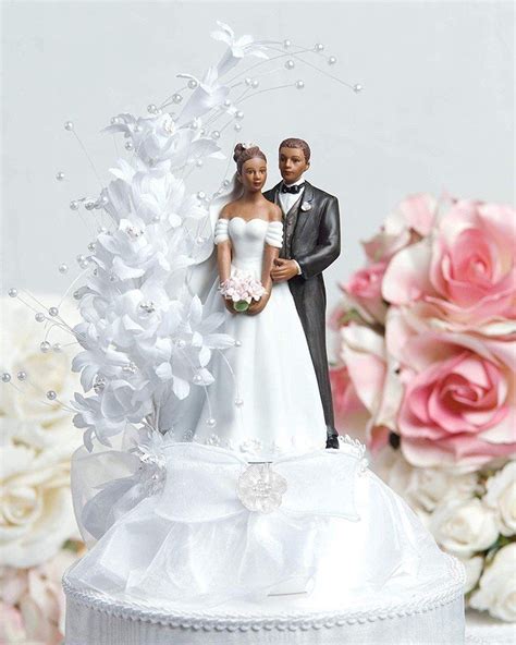 16 Black Couple Wedding Cake Toppers To Personalize Your Cake African