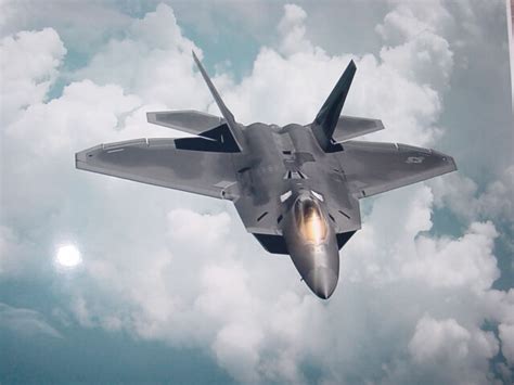 Two F22 Raptor Military Jets Aircraft Poster Print 24x36 Hi Res 9 Mil