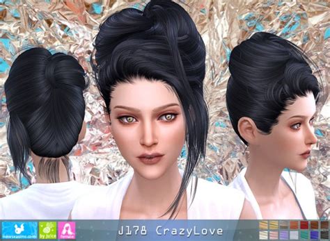 Sims 4 Hairs Newsea J178 Crazy Love Hair