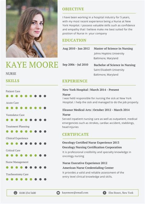 Looking for simple resume template 46 free samples examples format download? Registered Nurse Resume Example - 7 Free Word, PDF ...