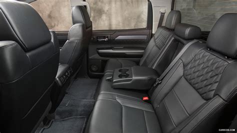 Read about a few cars from the toyota racing dream build challenge. 2014 Toyota Tundra Platinum - Interior Rear Seats | HD ...