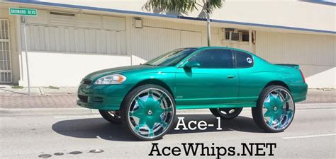 Ace 1 First In The World Candy Teal Chevy Monte Carlo Ss On 32 Forgiatos