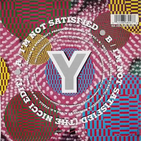 Fine Young Cannibals I M Not Satisfied - I'm not satisfied by Fine Young Cannibals, SP with vinyl59 - Ref:117538353