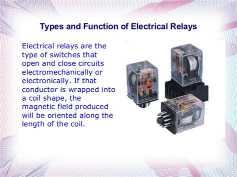 Please write comments if you find anything incorrect, or you want to. Types and Function of Electrical Relays
