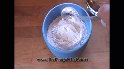 * * (hv) denotes healthy version for low fat or fat free substitution in baking. How to Make Substitute Cake Flour - YouTube