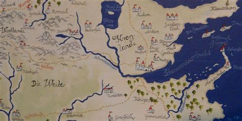 A Guerra Dos Tronos Fã Pinta Mapa Dos Sete Reinos Atualidade