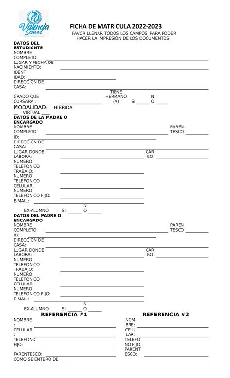 Actulizar Ficha De Matricula By Paola Cruz Issuu