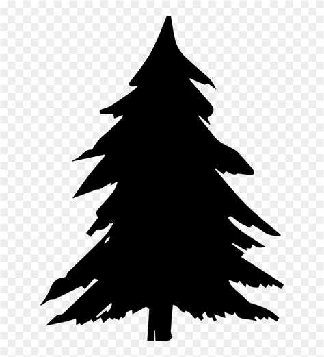 Clipart Pine Tree Silhouette Pine Tree Silhouette Vector Art Icons