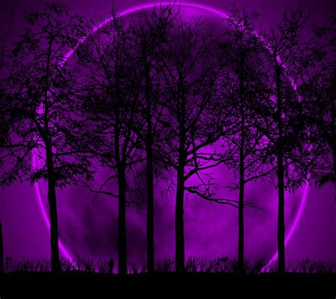 Purple Moon Wallpaper By Dashti33 21 Free On Zedge