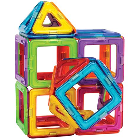 New Toys Basic Set Magnetic Tiles Blocks 30 Pieces Creative Building