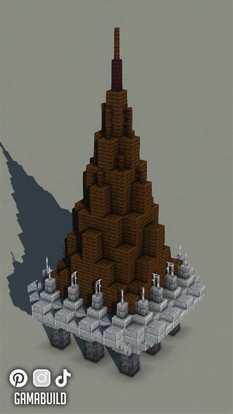 Planta De Castelo Minecraft