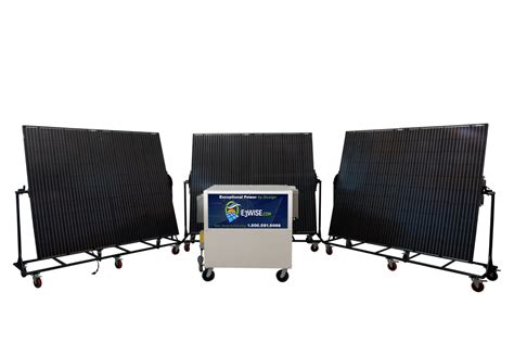This solar generator is able to yield up to 300 watts continuously and sports several outlets, including four usb ports, one of which is quick charge. 10,000 Watt Solar Generator System - Solar Energy Inverter