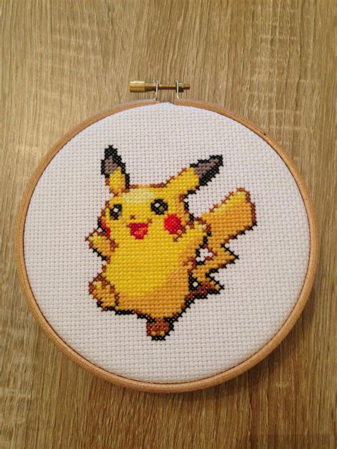 Pikachu Cross Stitch By Alexg91 On Deviantart