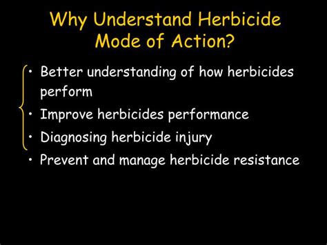 Ppt Herbicide Mode Of Action Powerpoint Presentation Id 4253698