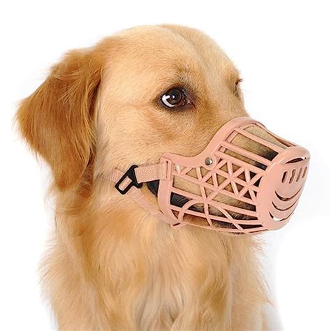 Freerun Pet Dogs Muzzle Adjustable Quick Fit Plastic