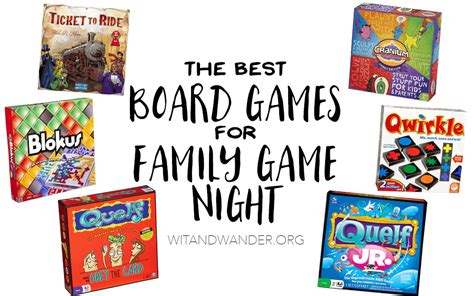 5 Best Board Games for Family Game Night - Our Handcrafted Life